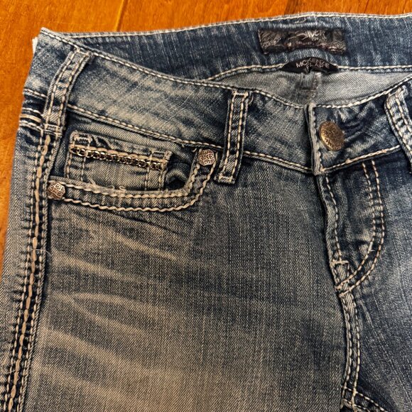 Silver Jeans McKenzie Flap | Ultra Low Rise Slim Bootcut | Size 28/34 | VGUC | - Picture 4 of 14